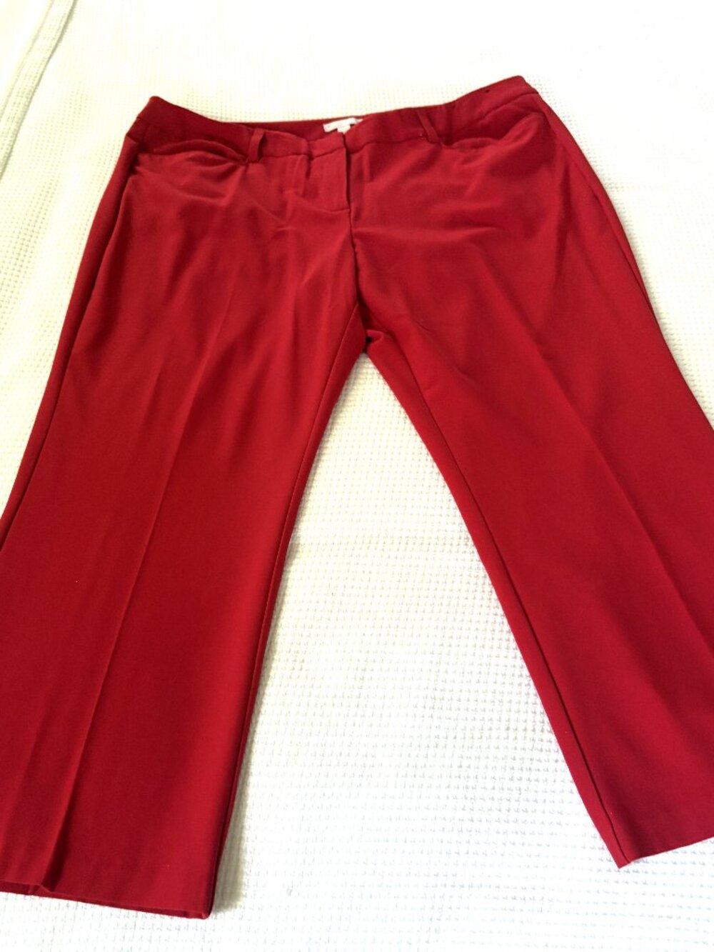 Red Dress Pants by New York & Company